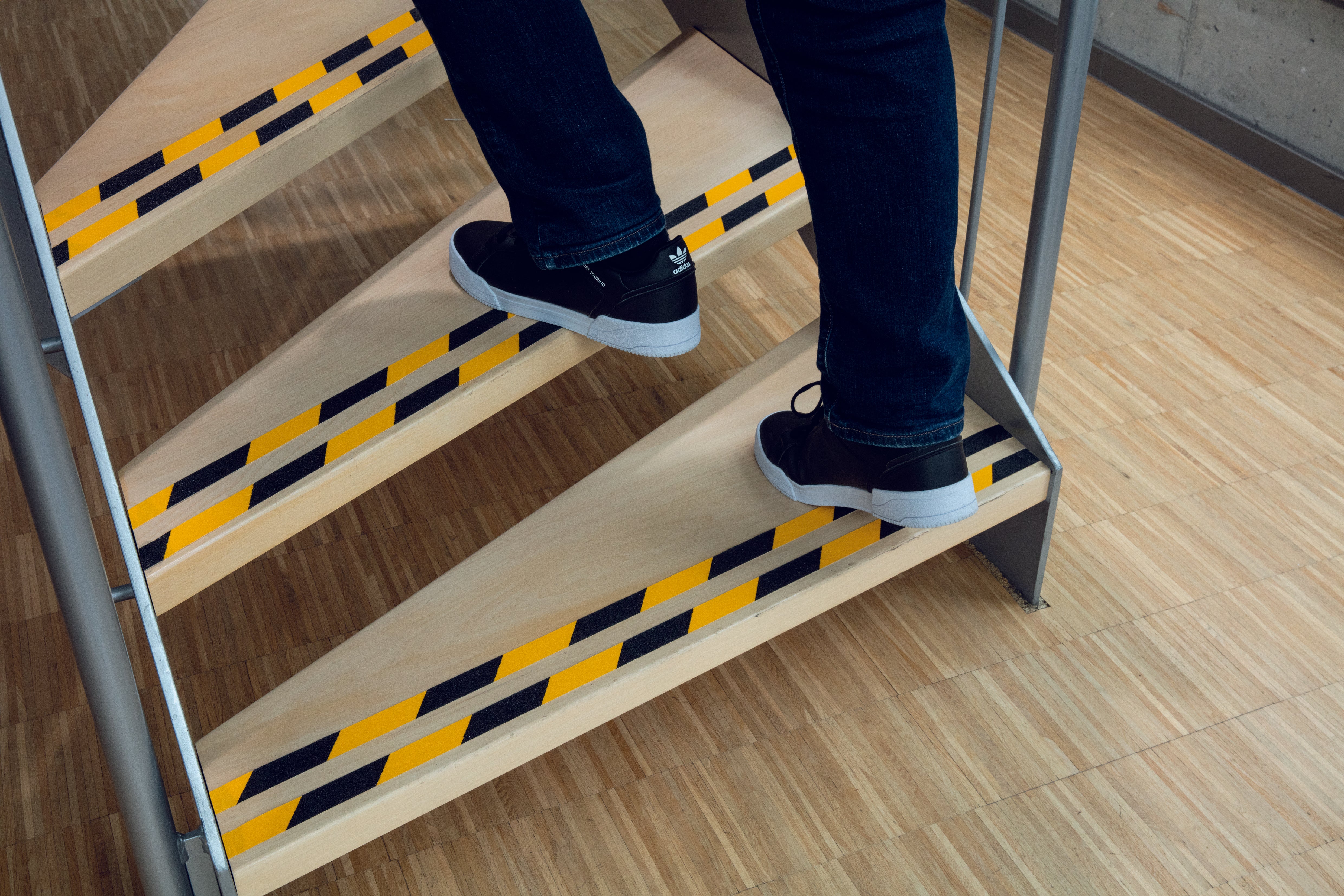 Durable DURALINE GRIP Strong Anti Slip Hazard Warning Floor Tape | 0.98" x 50ft