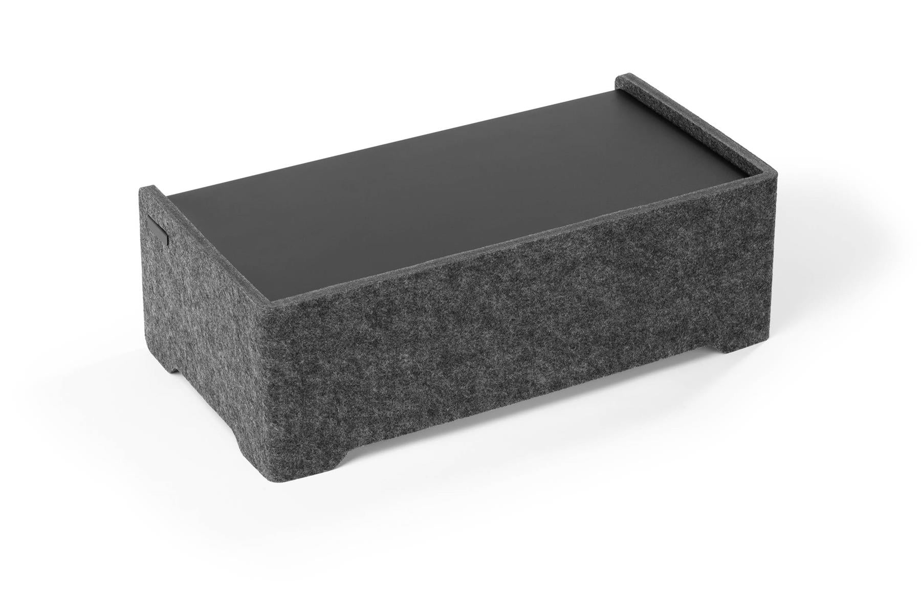 Durable EFFECT Premium Felt Monitor Riser Laptop Stand | Height-Adjustable Shelf