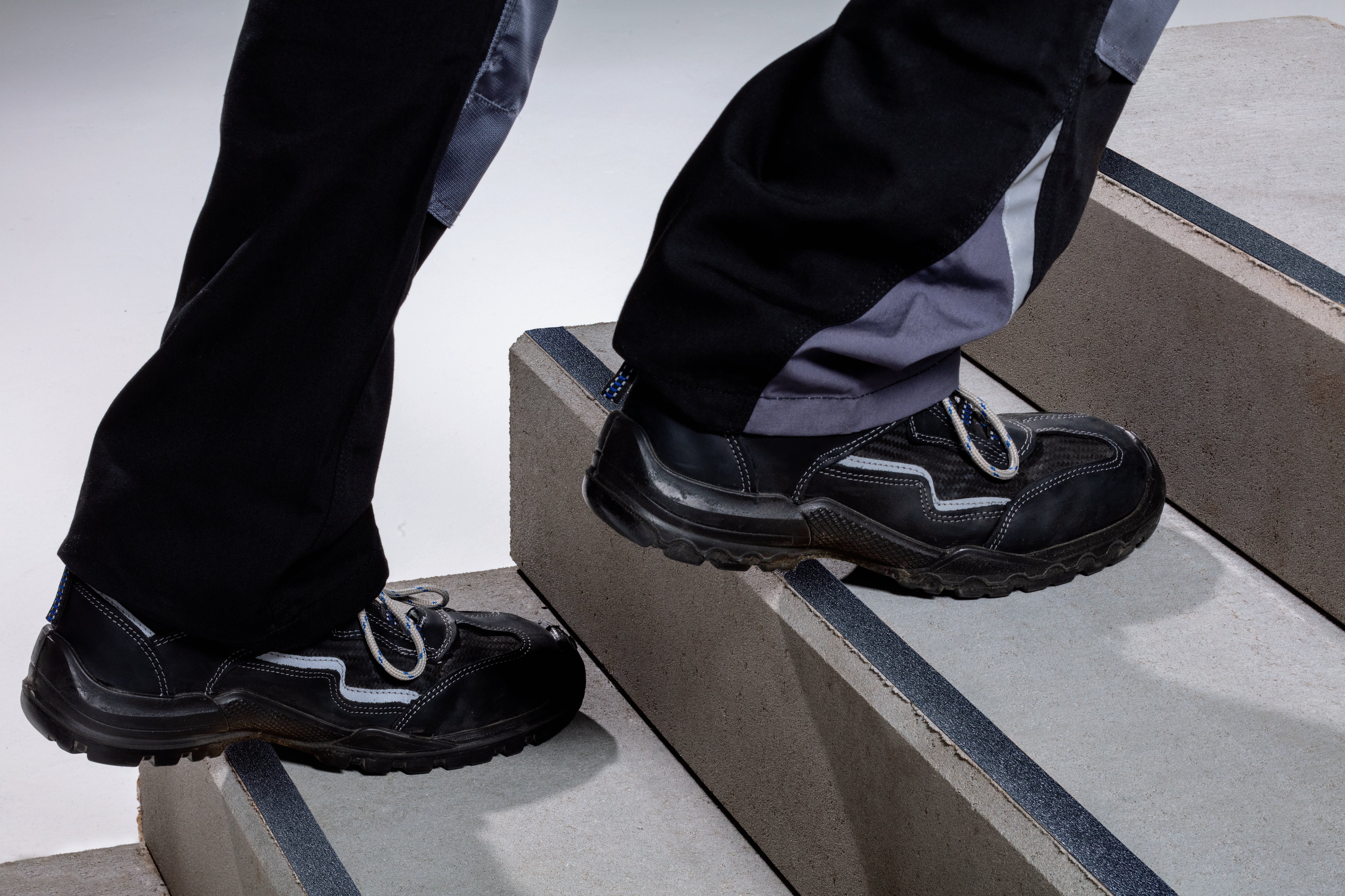 Durable DURALINE GRIP& Heavy Duty Anti Slip Floor Tape | 1" x 50ft | Black