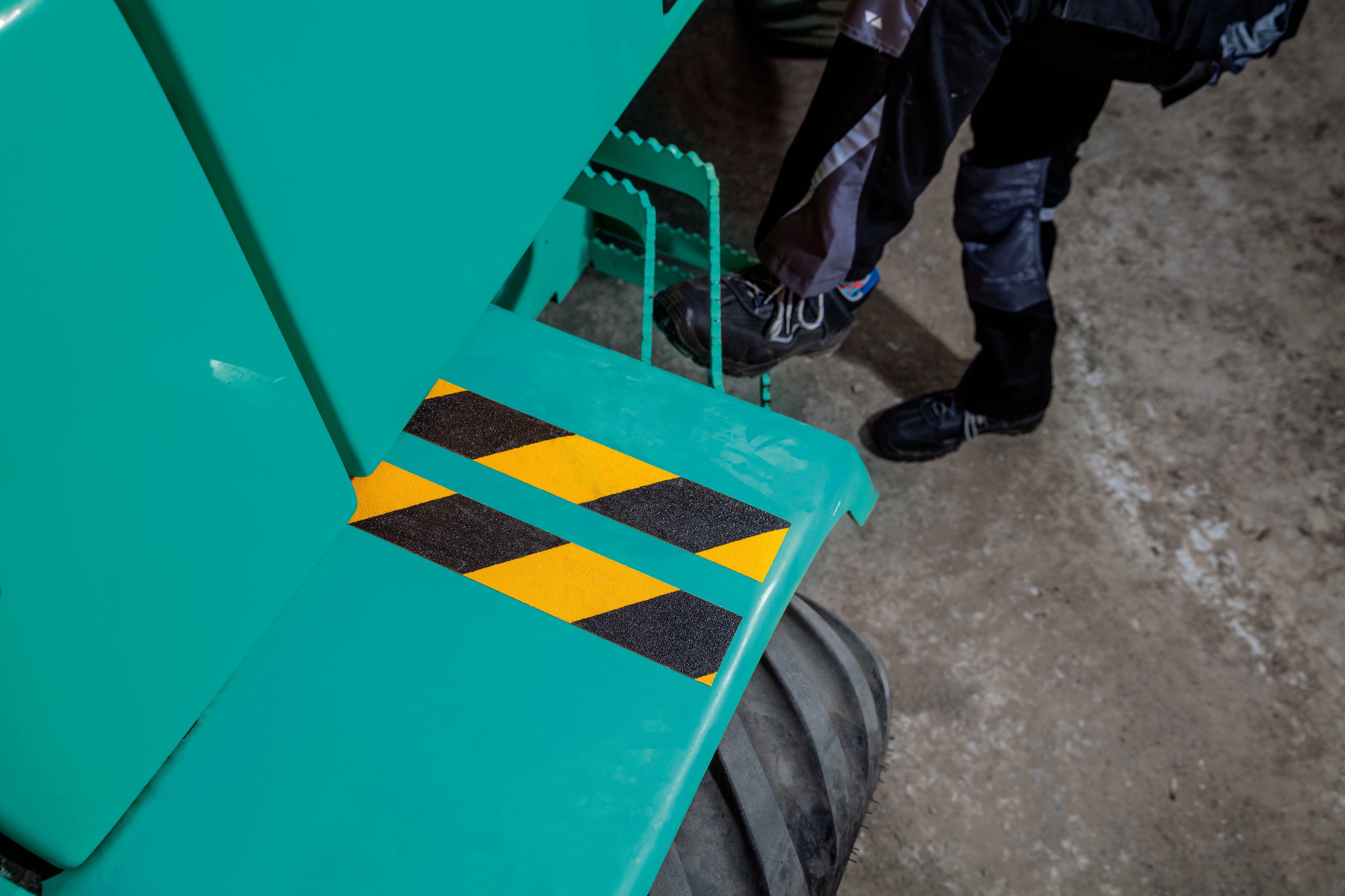 Durable DURALINE GRIP+ Strong Anti Slip Hazard Warning Floor Tape | 1" x 50ft