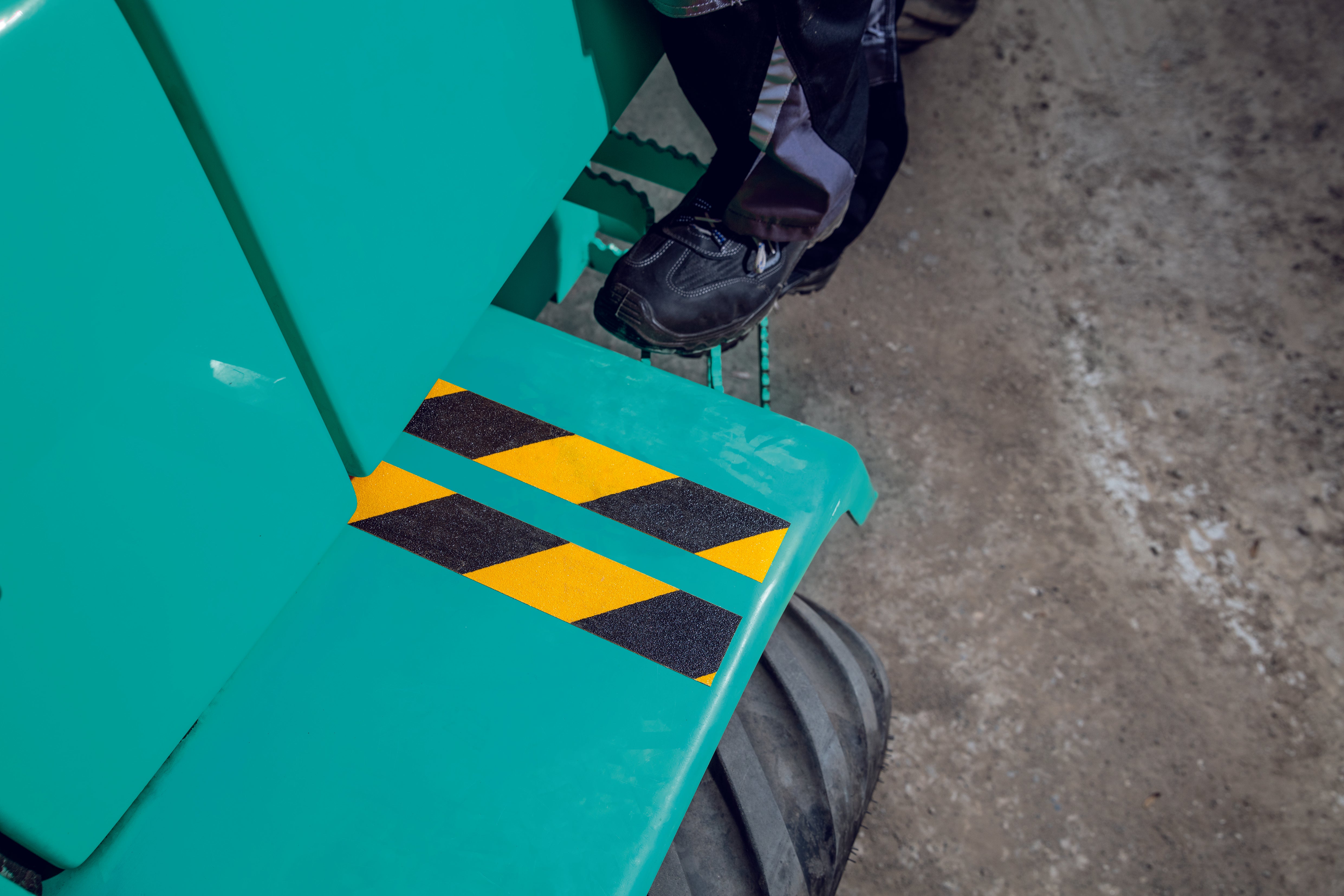 Durable DURALINE GRIP+ Strong Anti Slip Hazard Warning Floor Tape | 0.98" x 15m