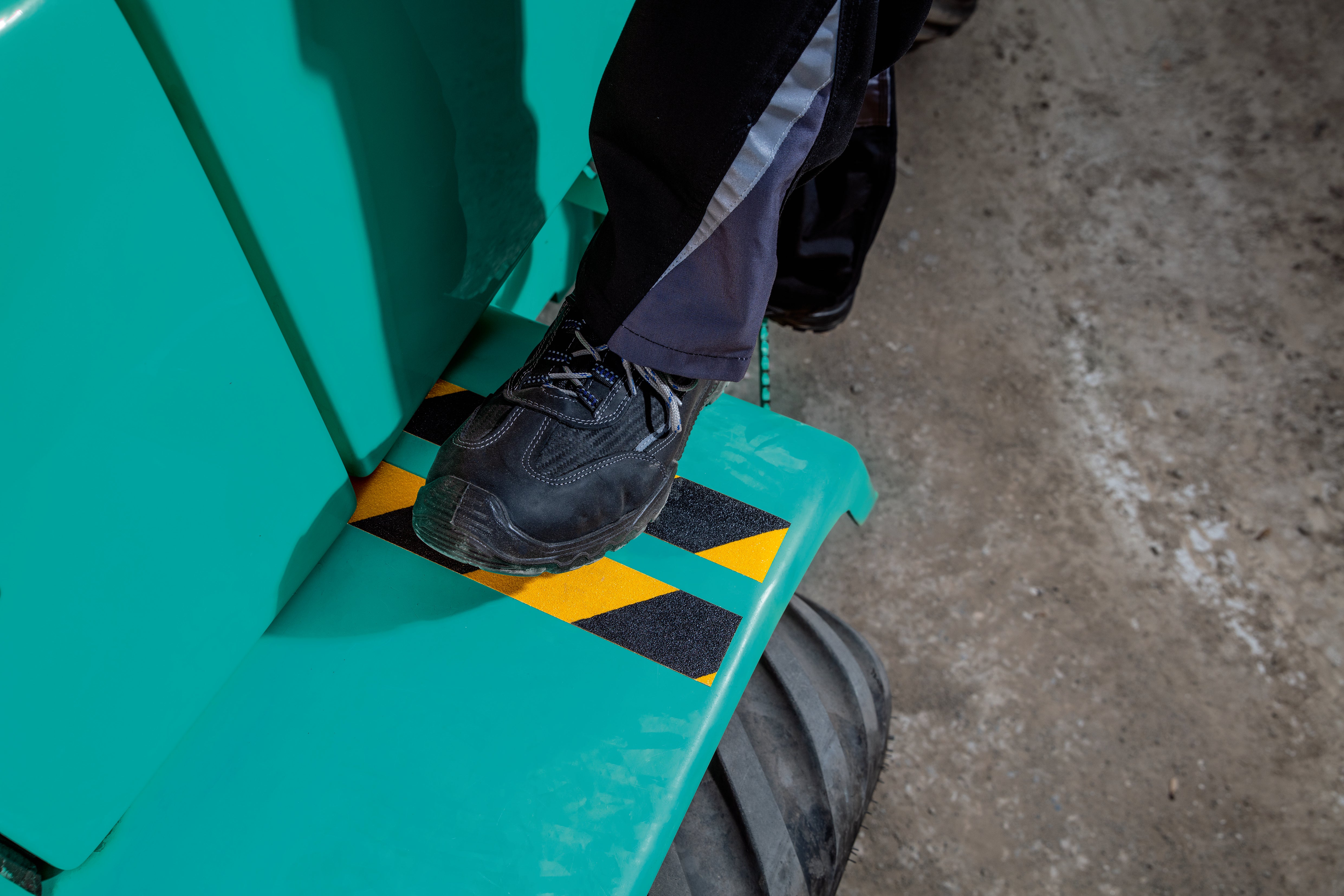 Durable DURALINE GRIP+ Strong Anti Slip Hazard Warning Floor Tape | 1" x 50ft