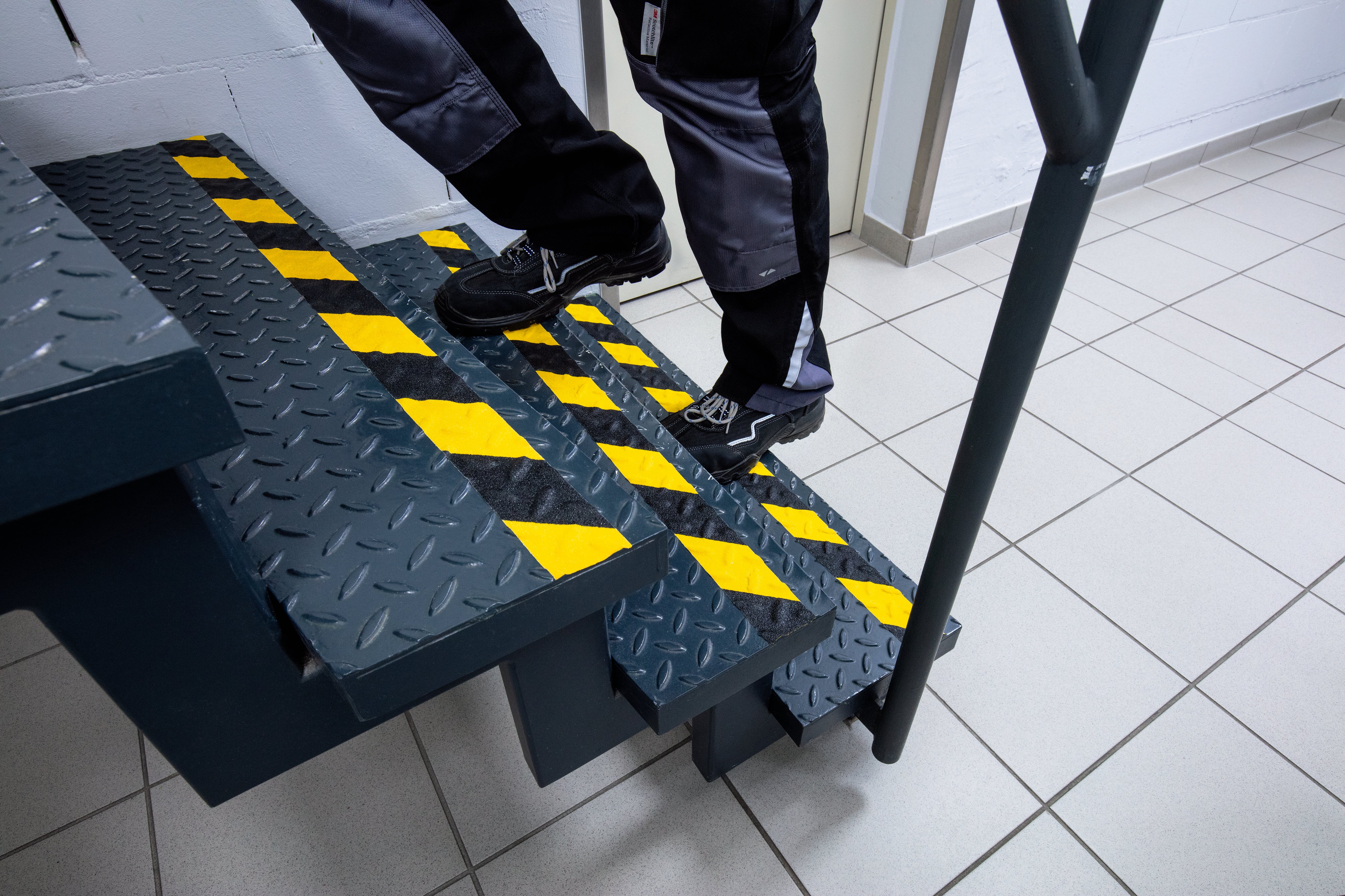 Durable DURALINE GRIP+ Strong Anti Slip Hazard Warning Floor Tape | 2" x 50ft