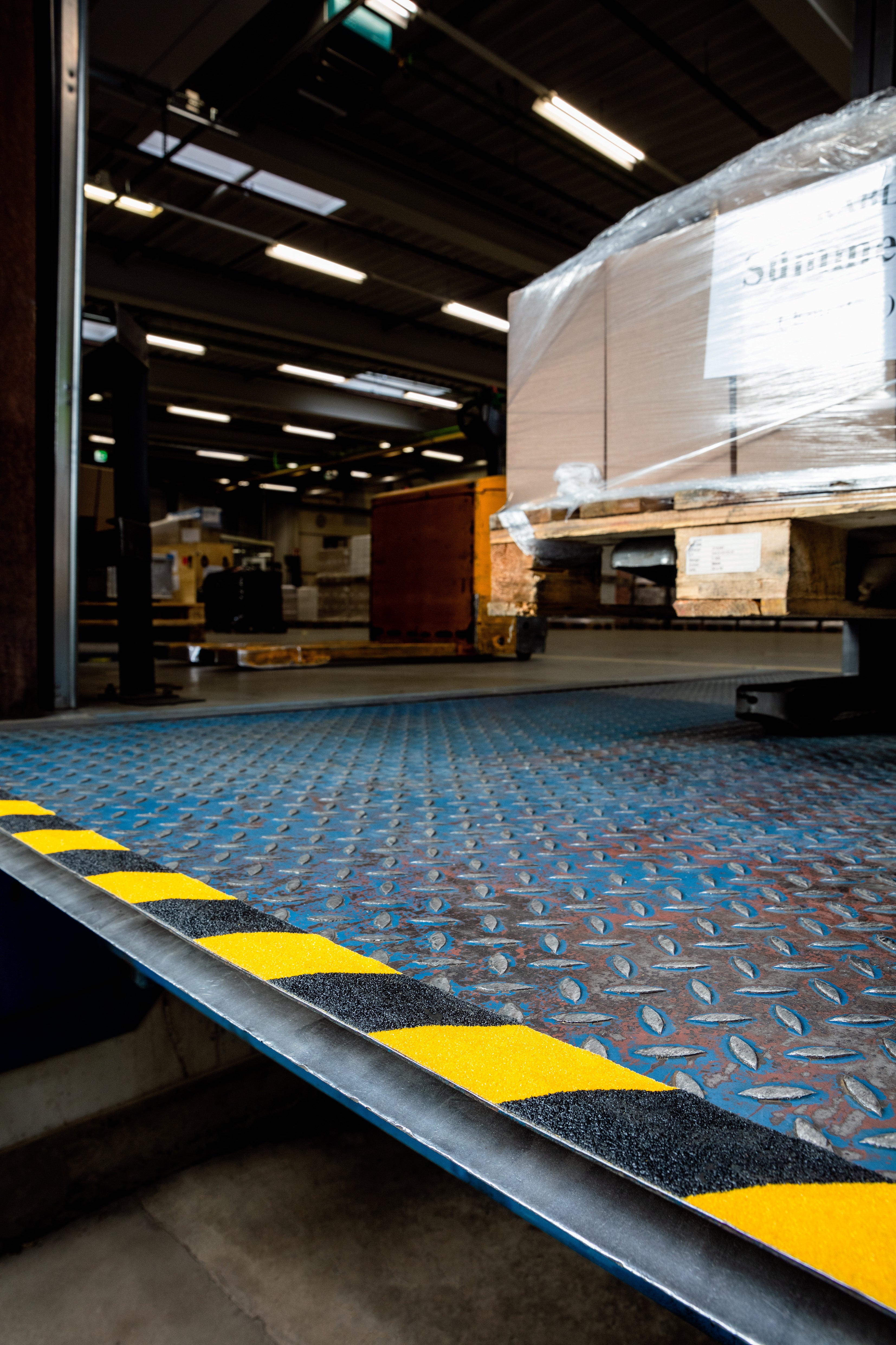 Durable DURALINE GRIP+ Strong Anti Slip Hazard Warning Floor Tape | 2" x 50ft