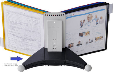 Durable SHERPA Desk Reference System Replacement Support Legs | 1 Set