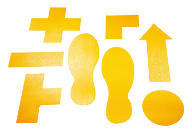Durable Floor Marking Shape | 10 Pack