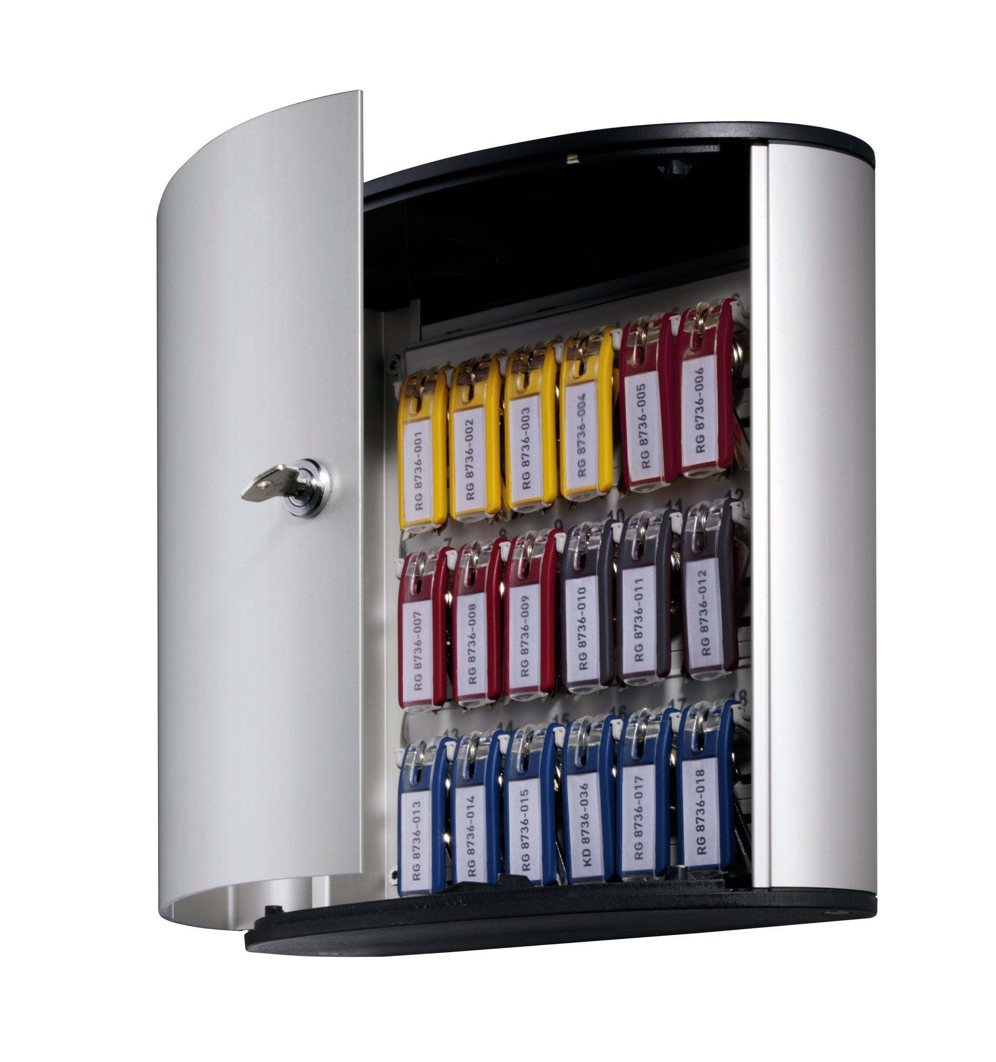 Durable Key Safe 18 Lock Box | Holds 18 Keys | Includes 6 Key Clips