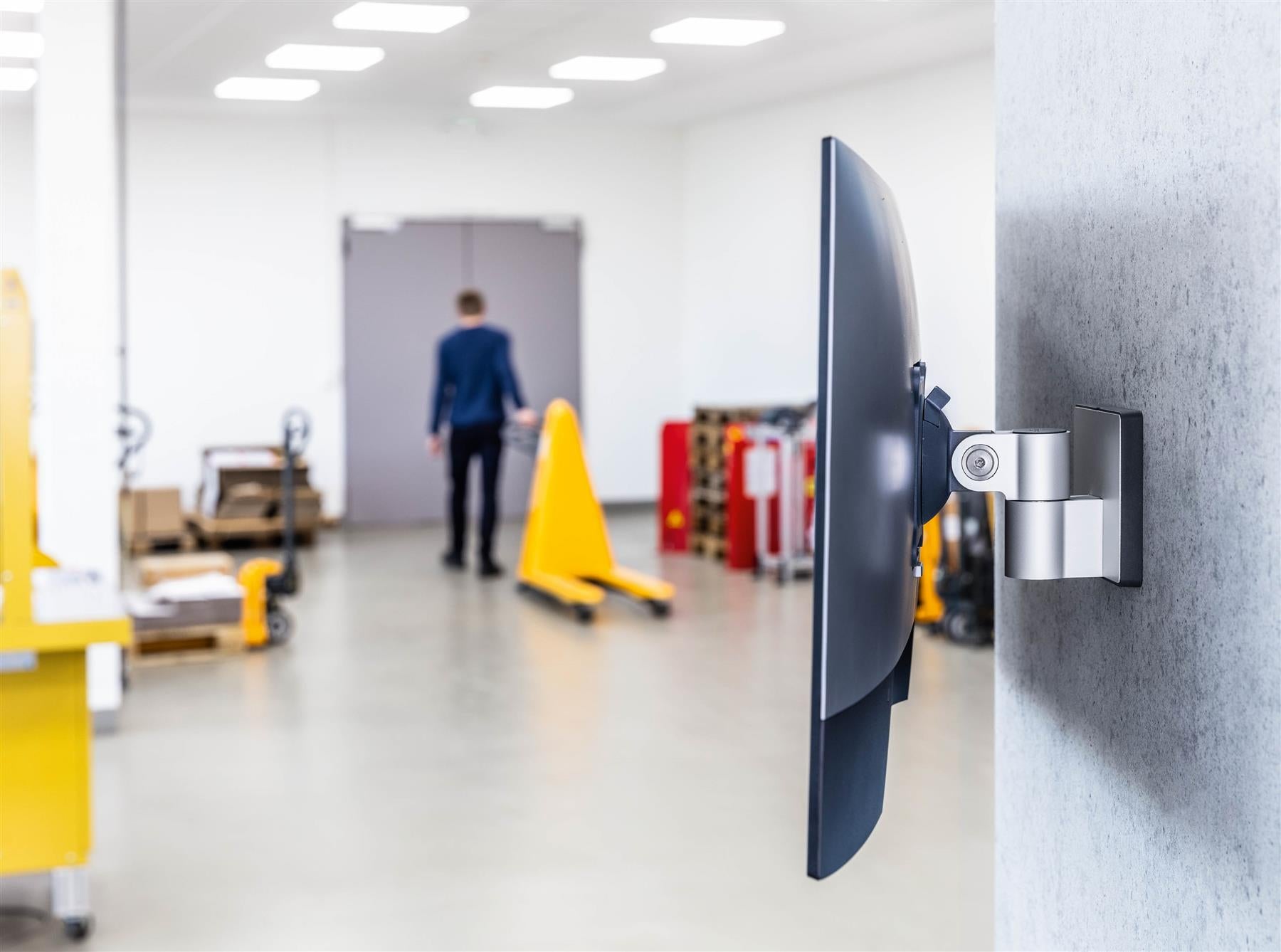 Durable Monitor Mount PRO for 1 Screen | Wall Mounted Attachment