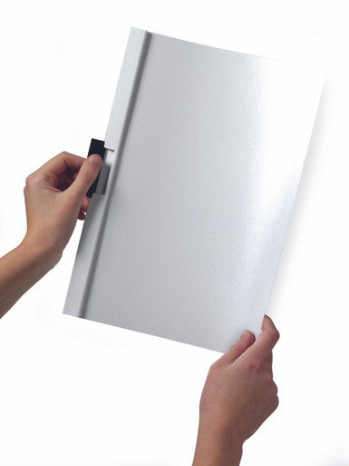 Durable DURACLIP Report Cover | Letter Size | 30 Sheet Capacity | Red | 25 Box