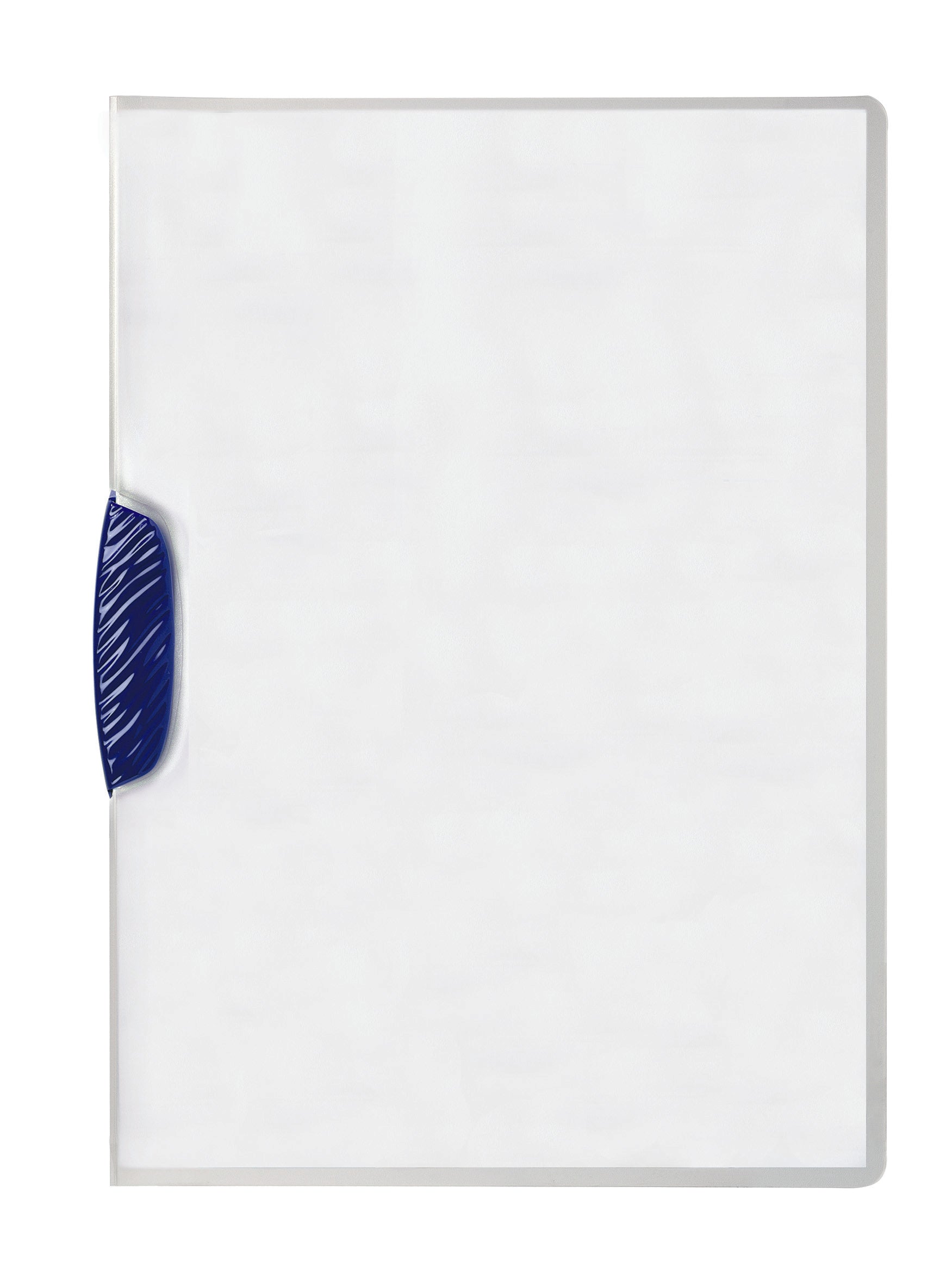 Durable SWINGCLIP Report Cover | Letter Size | 30 Sheet Capacity | Dark Blue Clip | 25 Box
