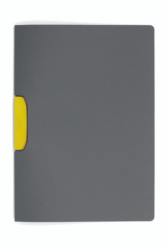 Durable SWINGCLIP Report Cover | Letter Size | 30 Sheet Capacity | Charcoal Clip | 5 Pack