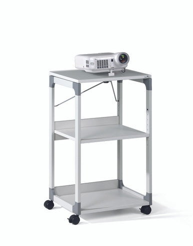 Durable Multimedia Trolley for Projectors | Light Gray