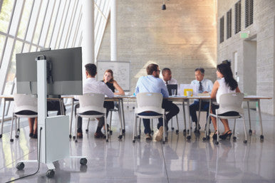 Durable Mobile TV Cart | Portable Screen that Fits TVs up to 65"