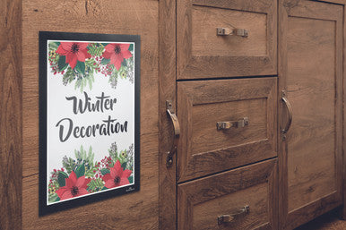 Durable DURAFRAME Wallpaper Sign Holder | Letter 8.5" x 11" | Black