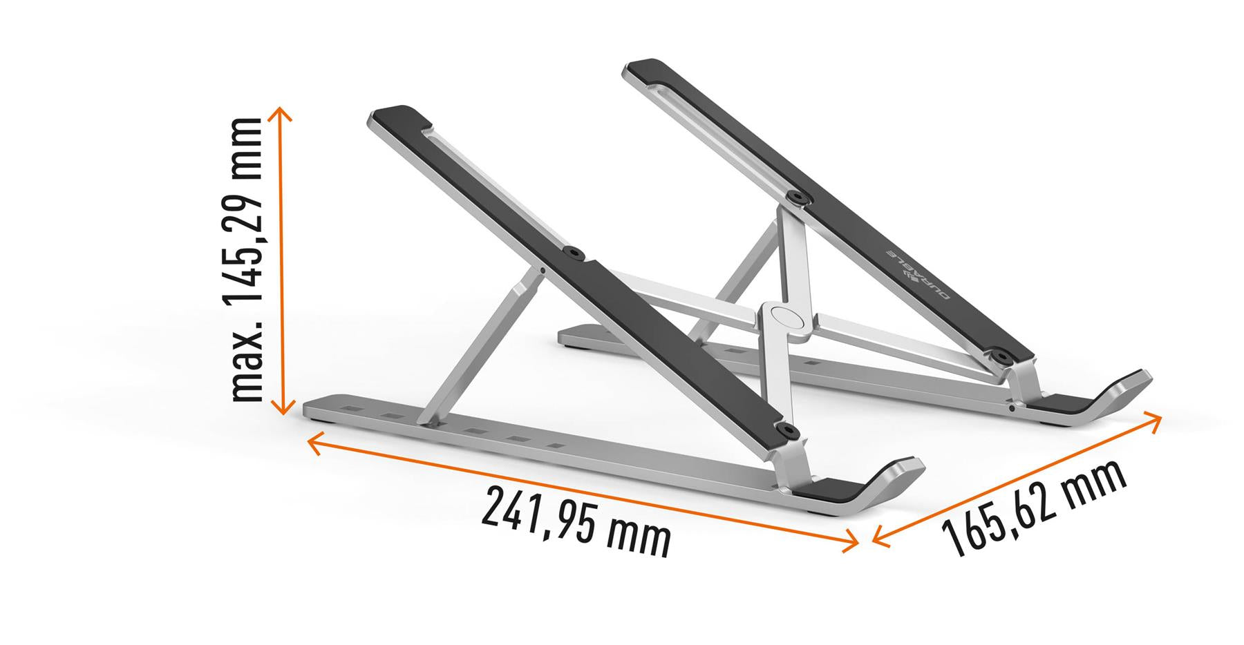 Durable Premium Aluminum Foldable Laptop Stand Rise | Contemporary and Portable