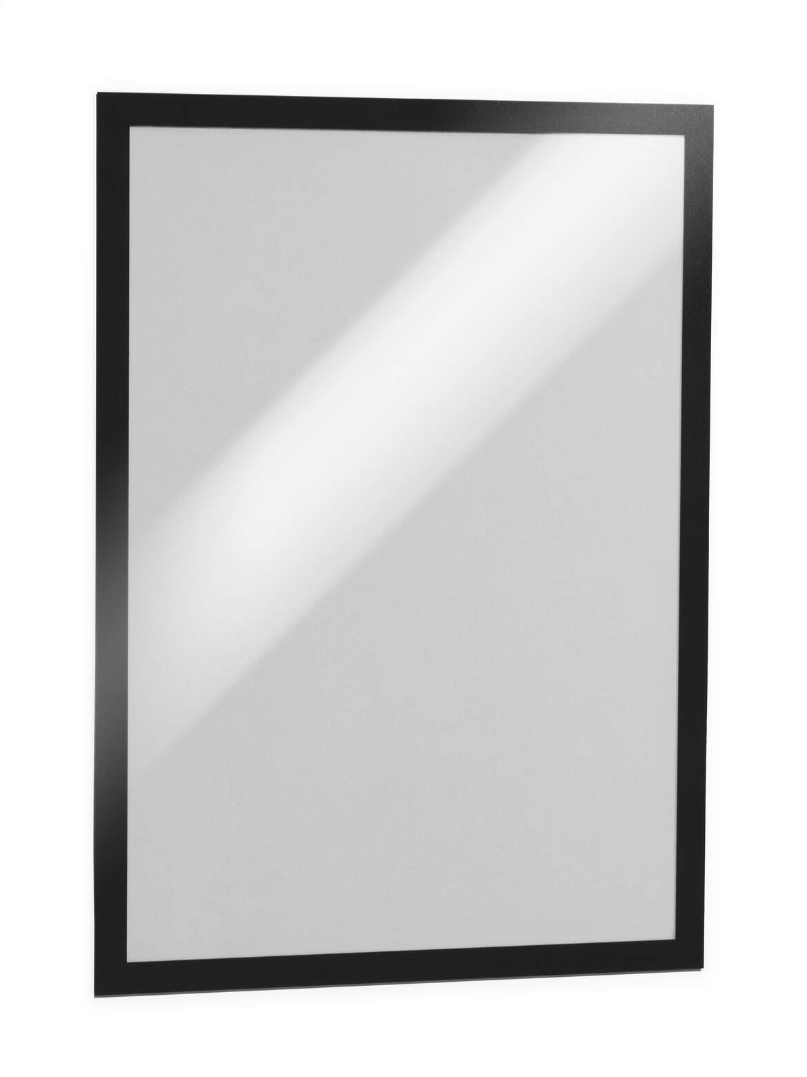 Durable DURAFRAME Magnetic Sign Holder | Tabloid 11" x 17" | Black | 2 Pack