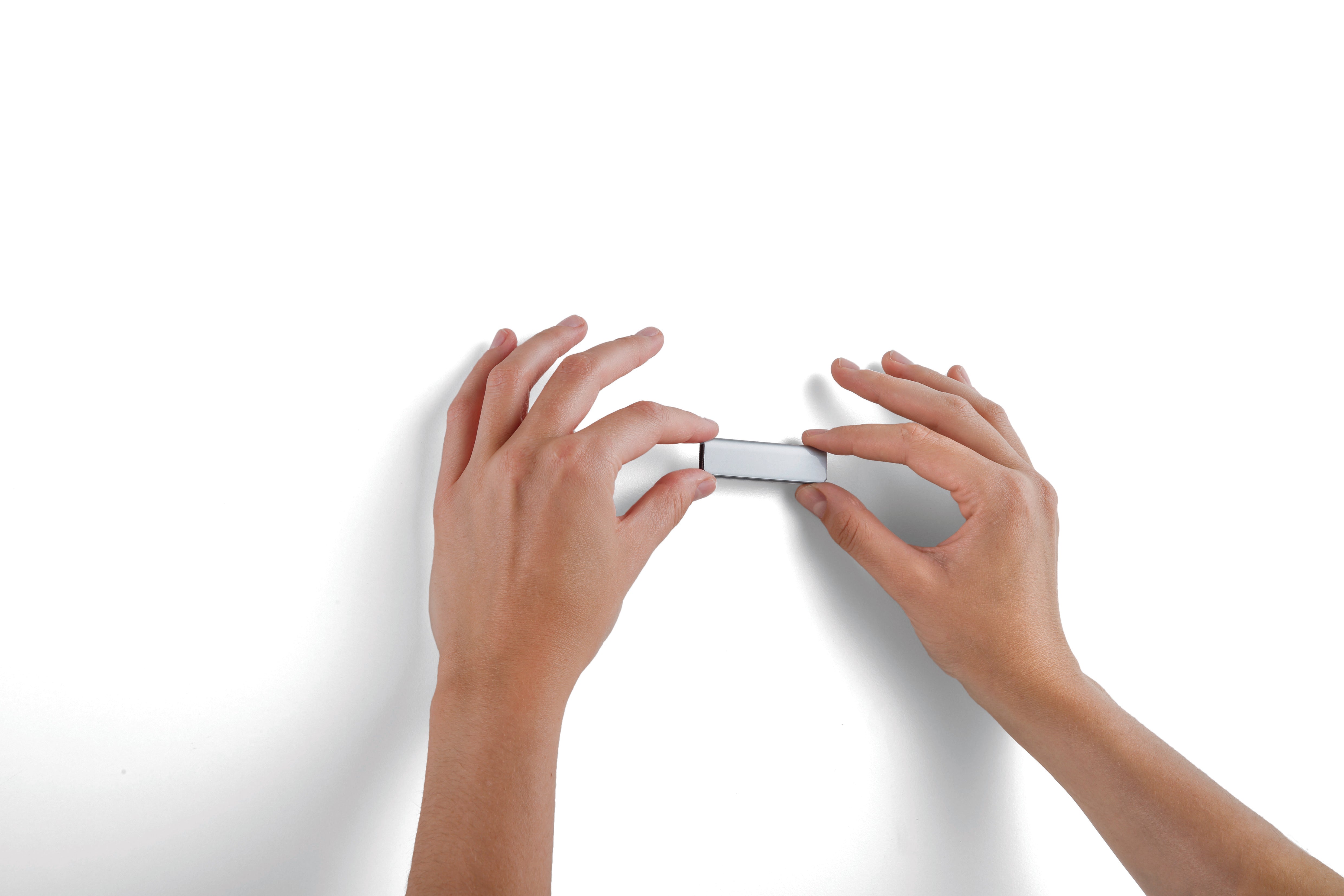 Durable DURAFIX Adhesive Backing Magnetic Notes Clips | 5 Pack | 2.36" | Black