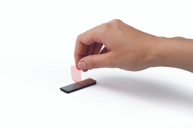 Durable DURAFIX Magnetic Clip with Self-Adhesive Backing | 2.4" | Silver | 5 Pack