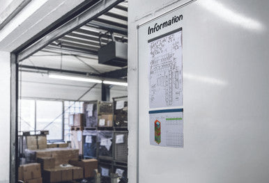 Durable DURAFIX Rail with Self-Adhesive Backing | 11.7" | Black | 5 Pack