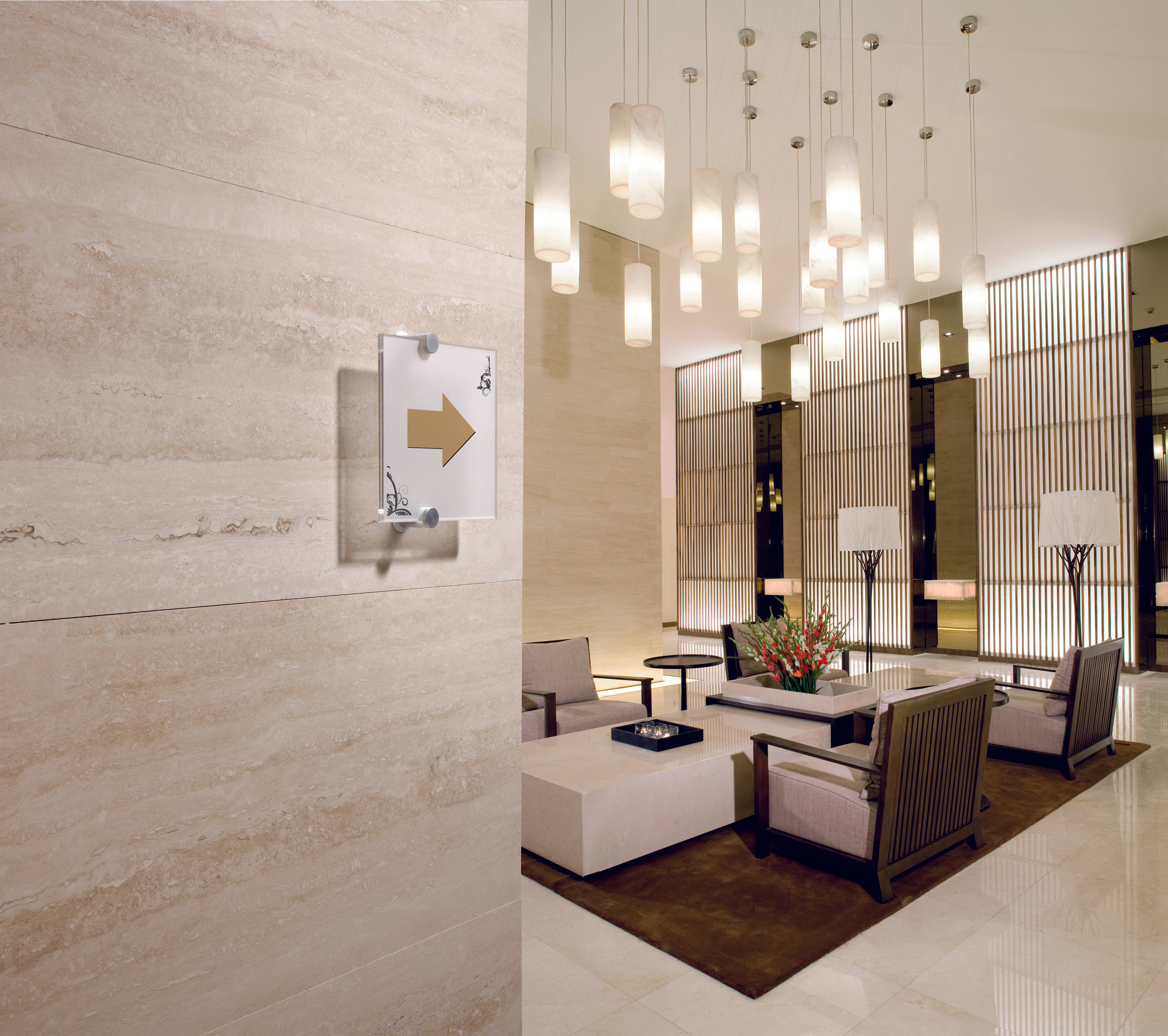 Durable CRYSTAL Frameless Acrylic Door Sign Holder Wall Mounted | 5.875" x 4.125" Inches Clear