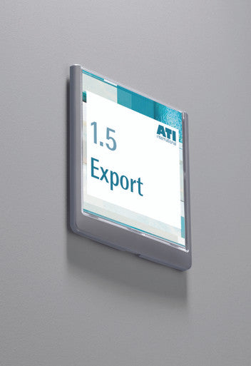 Durable Click Sign 5.875"W x 5.875"H with Panel PIN