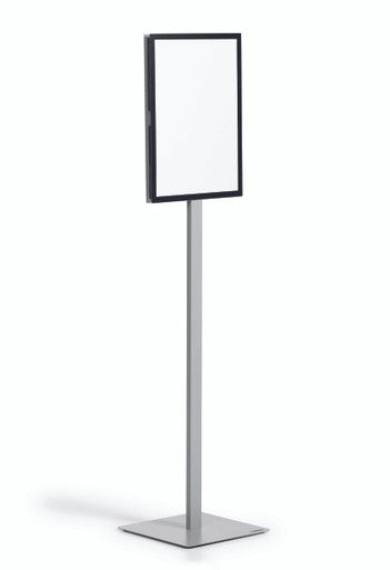 Durable Info Floor Stand with DURAFRAME Document Frames | Tabloid-Size 11" x 17"
