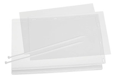 Durable Water Resistant Pocket Letter 8.5" x 11" | 5 Pack