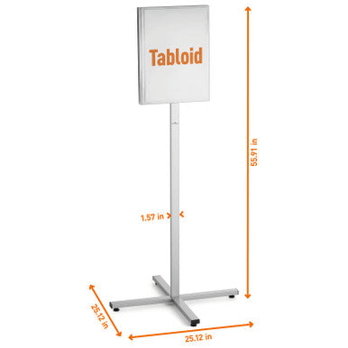 Durable INFO STAND Outdoor Floor Stand