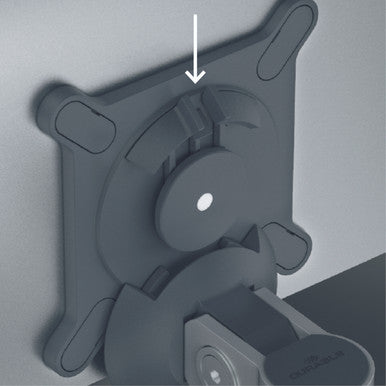 Durable Monitor Mount with Arm for 1 Screens & 1 Tablet | Desk Clamp