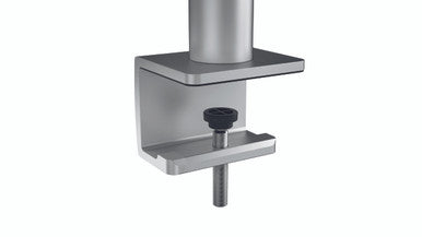 Durable Monitor Mount with Arm for 1 Screens & 1 Tablet | Desk Clamp