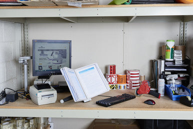 Durable SHERPA Desk Reference System | 10 Panels | Letter Size | Gray