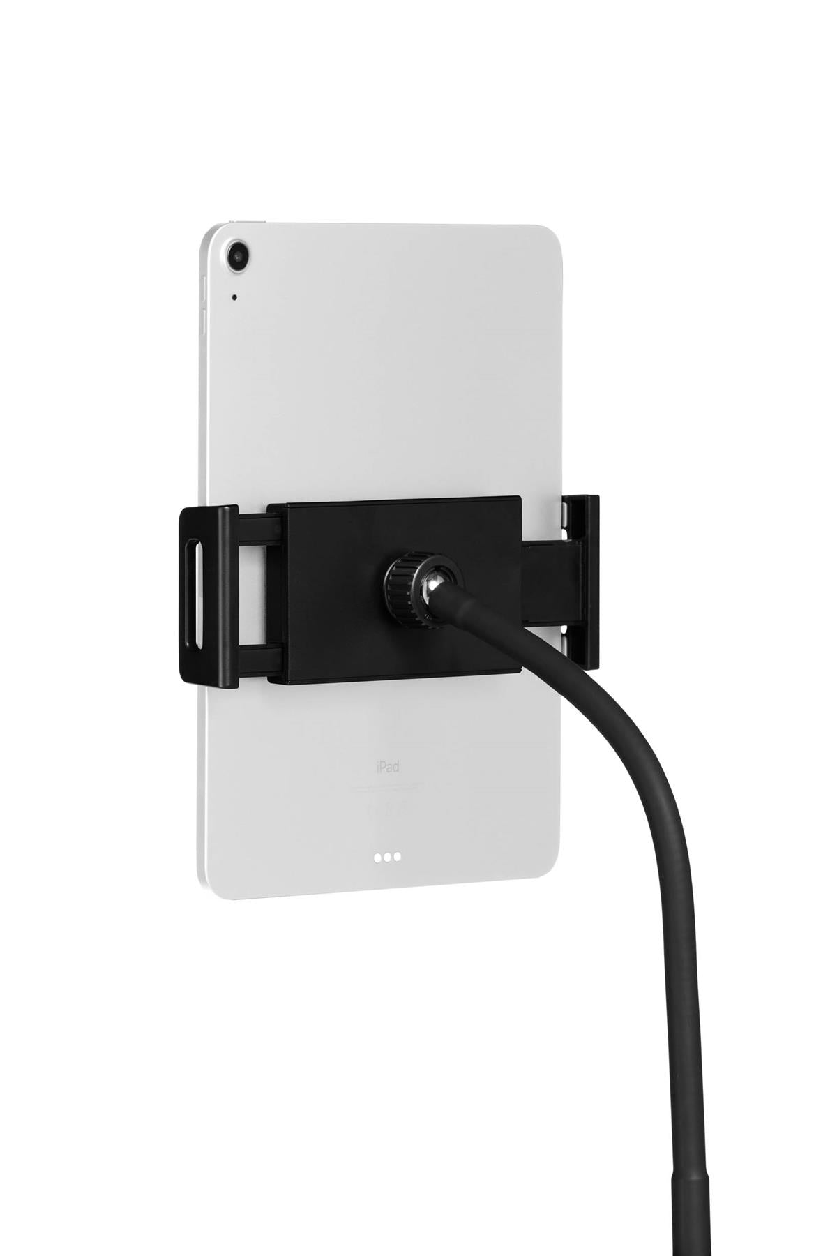 Durable TWIST 360 Gooseneck Tablet and Phone Holder iPad Tripod Stand | Black