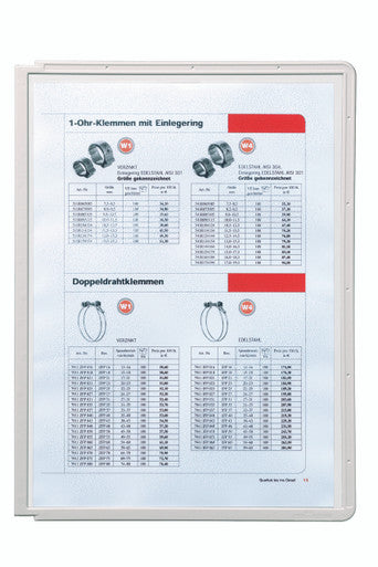 Durable SHERPA/VARIO Replacement Panels | Gray | 5 Pack