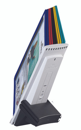 Durable SHERPA Extension Set for Desk Reference System | 10 Panels | Assorted Colors