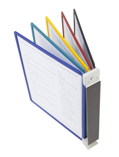 Durable VARIO Magnetic Wall Reference System | 5 Panels | Assorted Colors