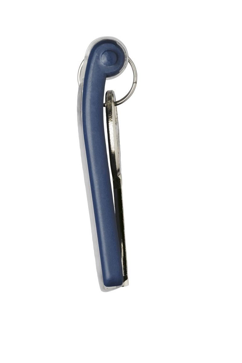 Durable Key Tags Organizational Label Hooks | 6 Pack | Dark Blue