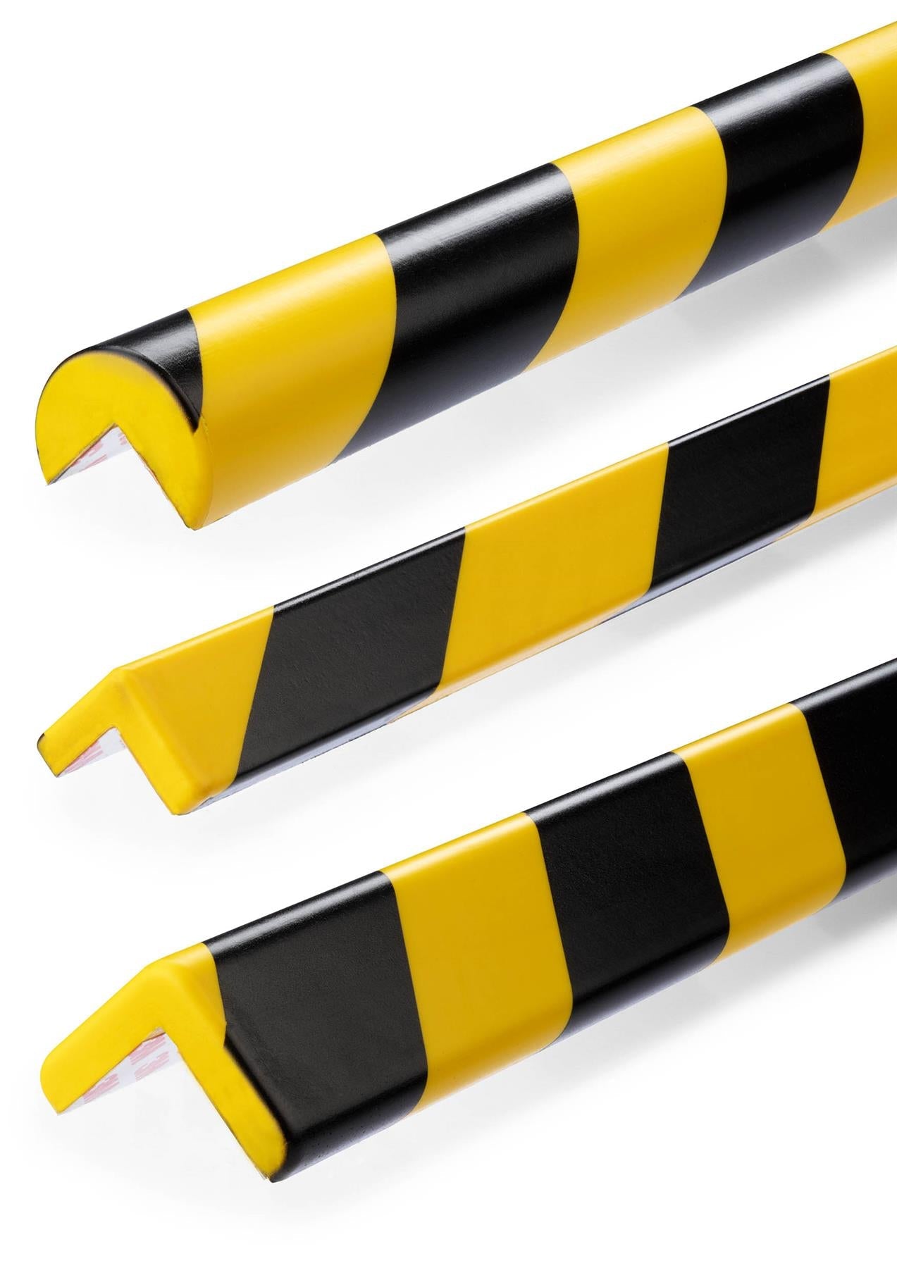 Durable Adhesive Warning Corner Impact Protection Profiles C35 | 1 Meter | Pack of 5