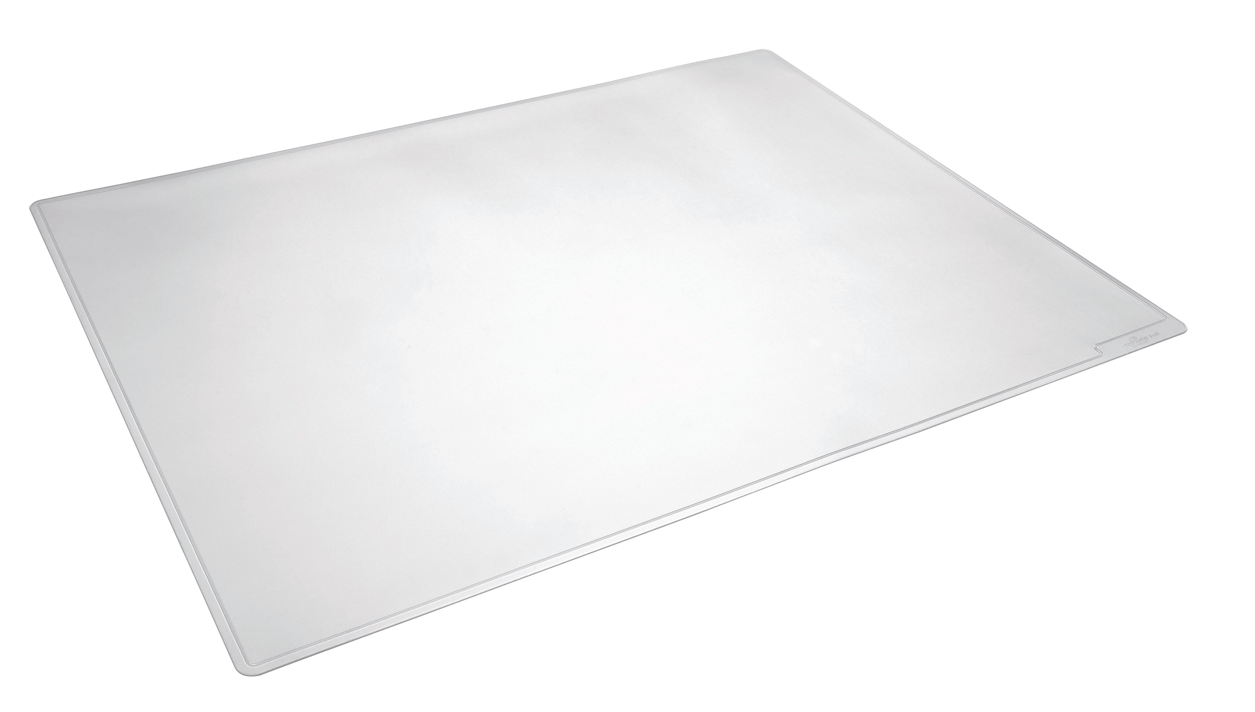 Durable DURAGLAS Clear Waterproof Non-Slip Desk Pad Protector Mat | 26" x 19" Inches | Pack of 5