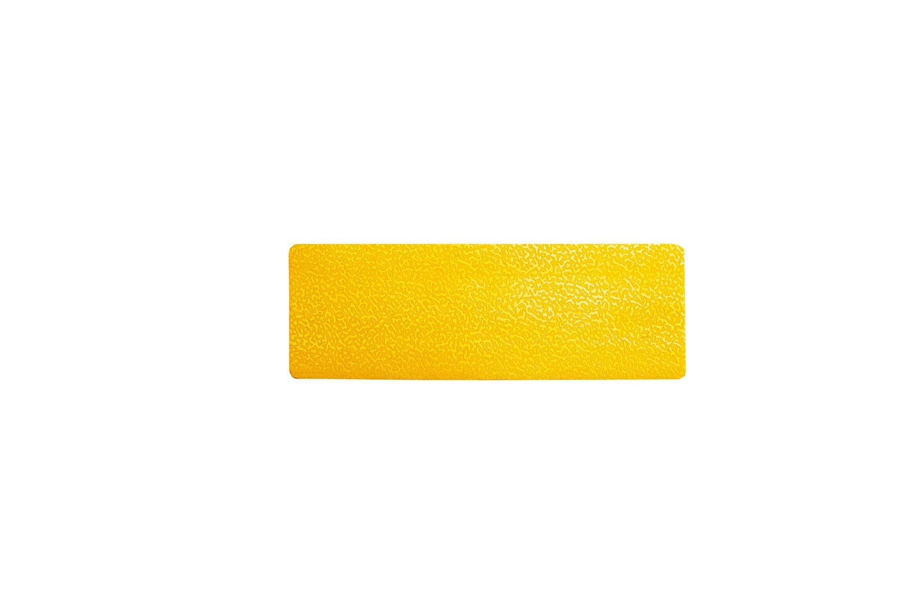 Durable Heavy Duty Adhesive Floor Marking Dash Shape | 10 Pack | Yellow