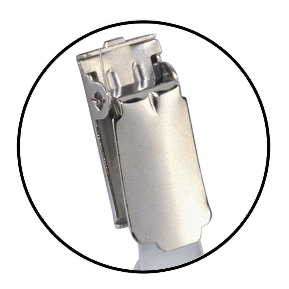 Durable CLICK FOLD Clip Name Tag Badge Holders & Inserts | 25 Pack | 2.25" x 3.5" Inches