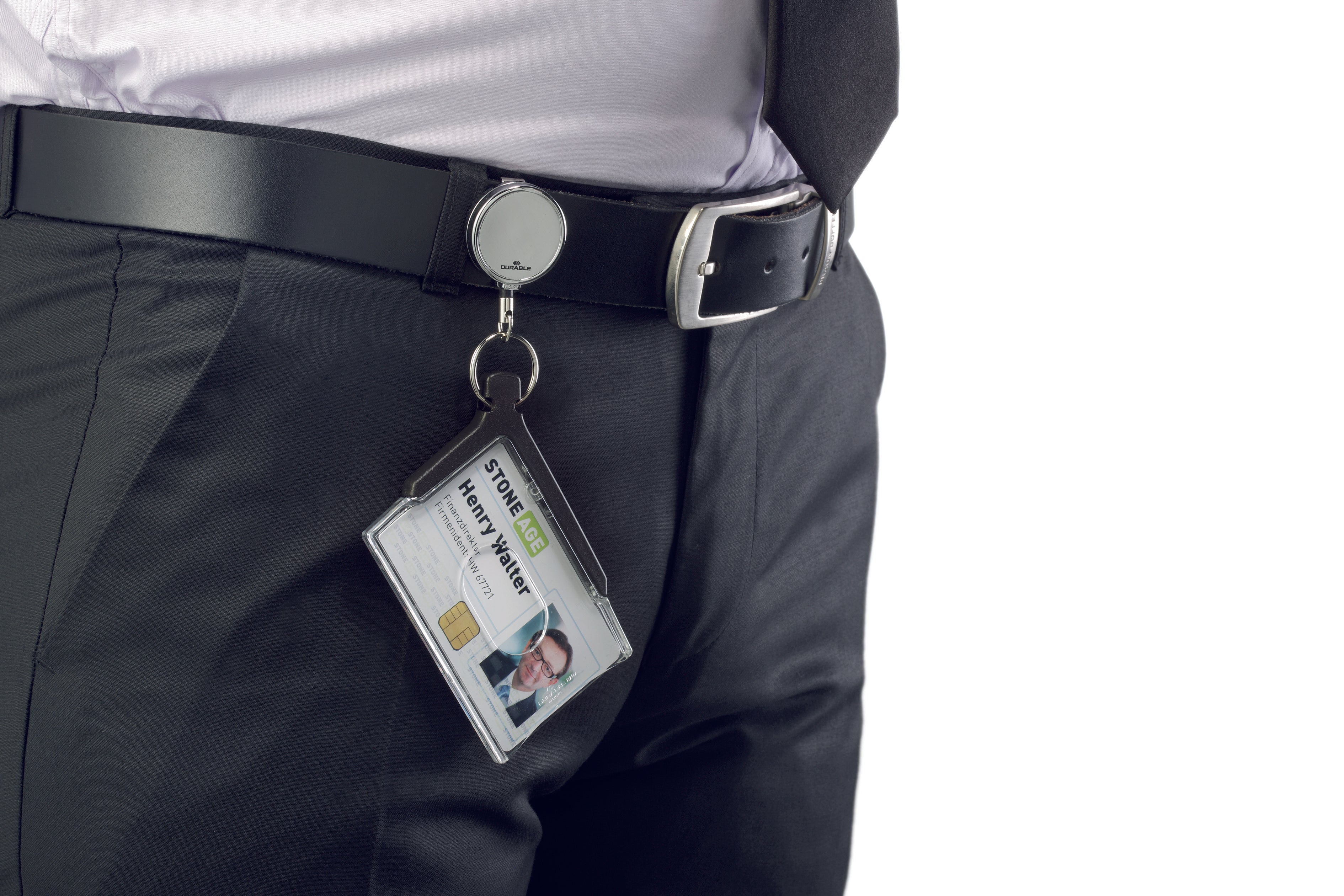 Durable Card Holder Deluxe Pro Duo with Badge Reel | 10 Box