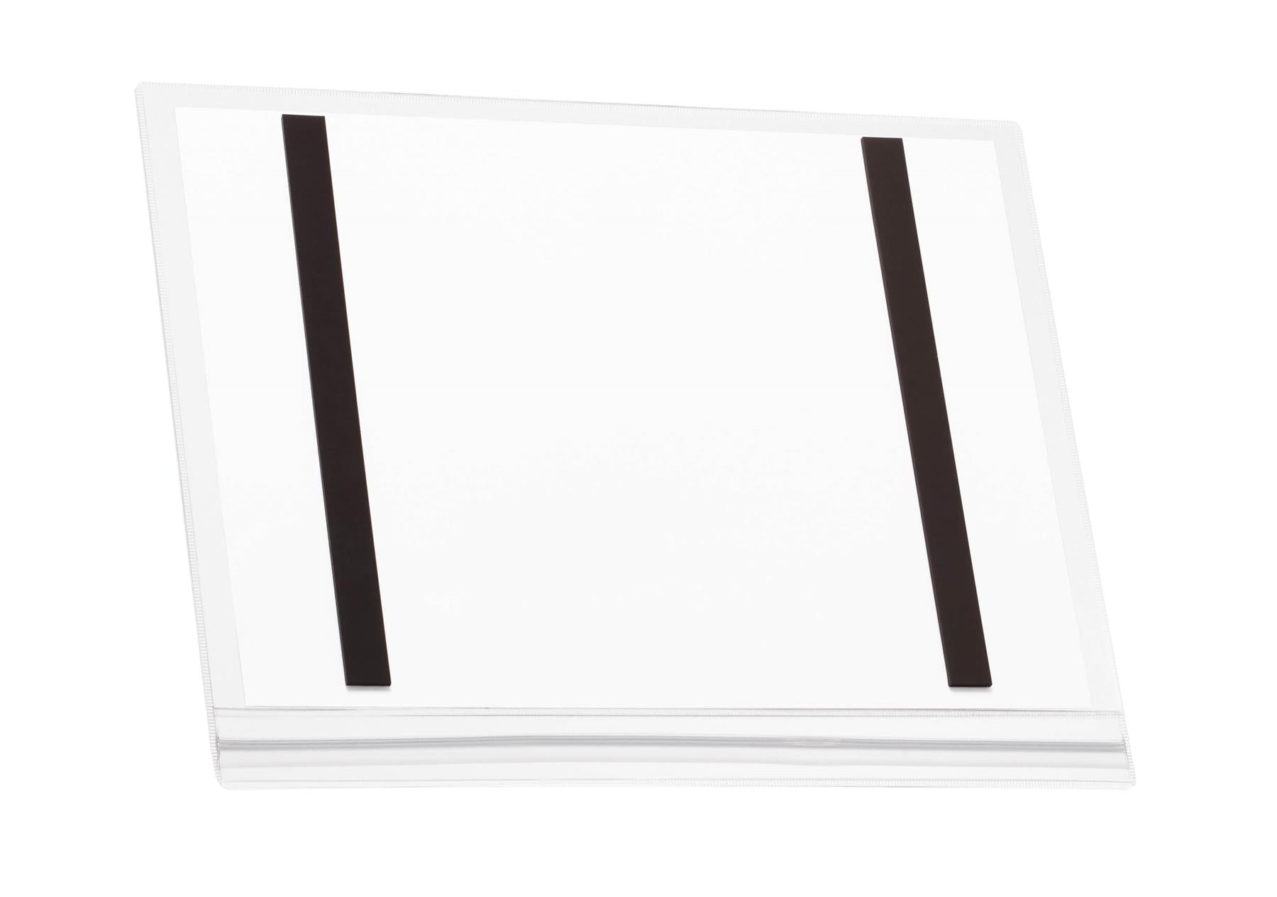 Durable Water Resistant UV Anti-Reflective Magnetic Pockets | 5 Pack | Letter Size Clear