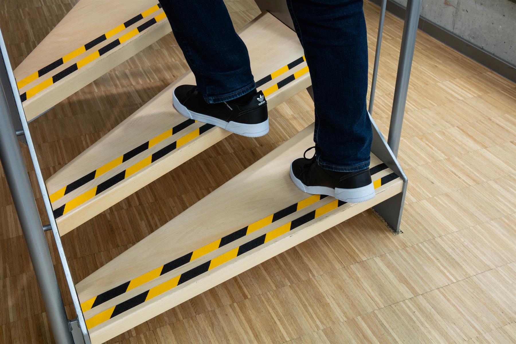 Durable DURALINE GRIP Strong Anti Slip Hazard Warning Floor Tape | 0.98" x 15m