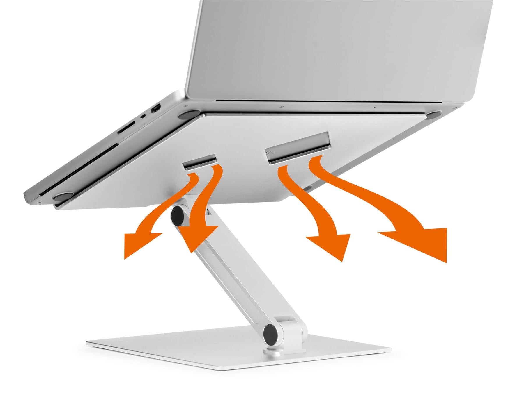 Durable Premium Aluminum Laptop Stand Rise | Contemporary Desktop Stand