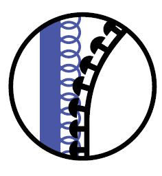 Durable DURAFRAME Grip for Textile Surfaces | Letter Size 8.5" x 11" | Silver