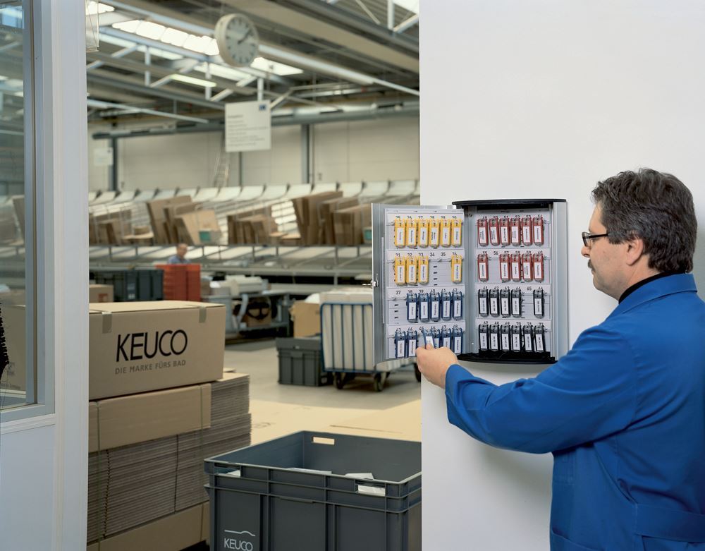 Durable Key Safe 72 Lock Box | Holds 72 Keys | Includes 6 Key Clips