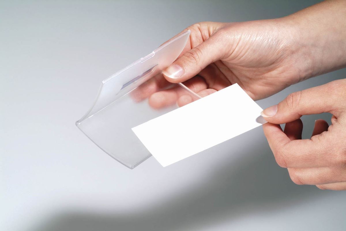 Durable CLICK FOLD Magnet Name Tag Badge Holders & Inserts | 10 Pack | 2.25" x 3.5" Inches