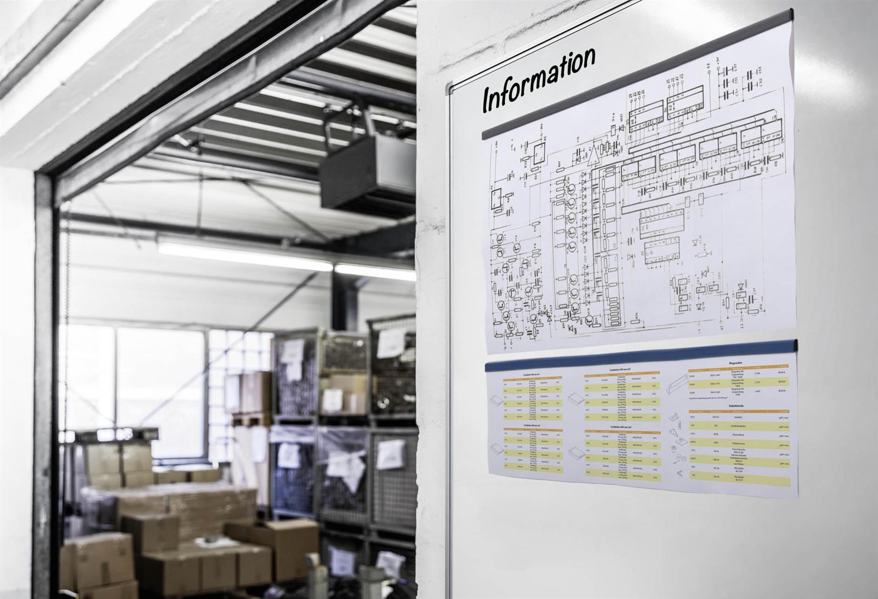 Durable DURAFIX ROLL Magnetic Clip Strip with Self Adhesive Backing | 5m | Black