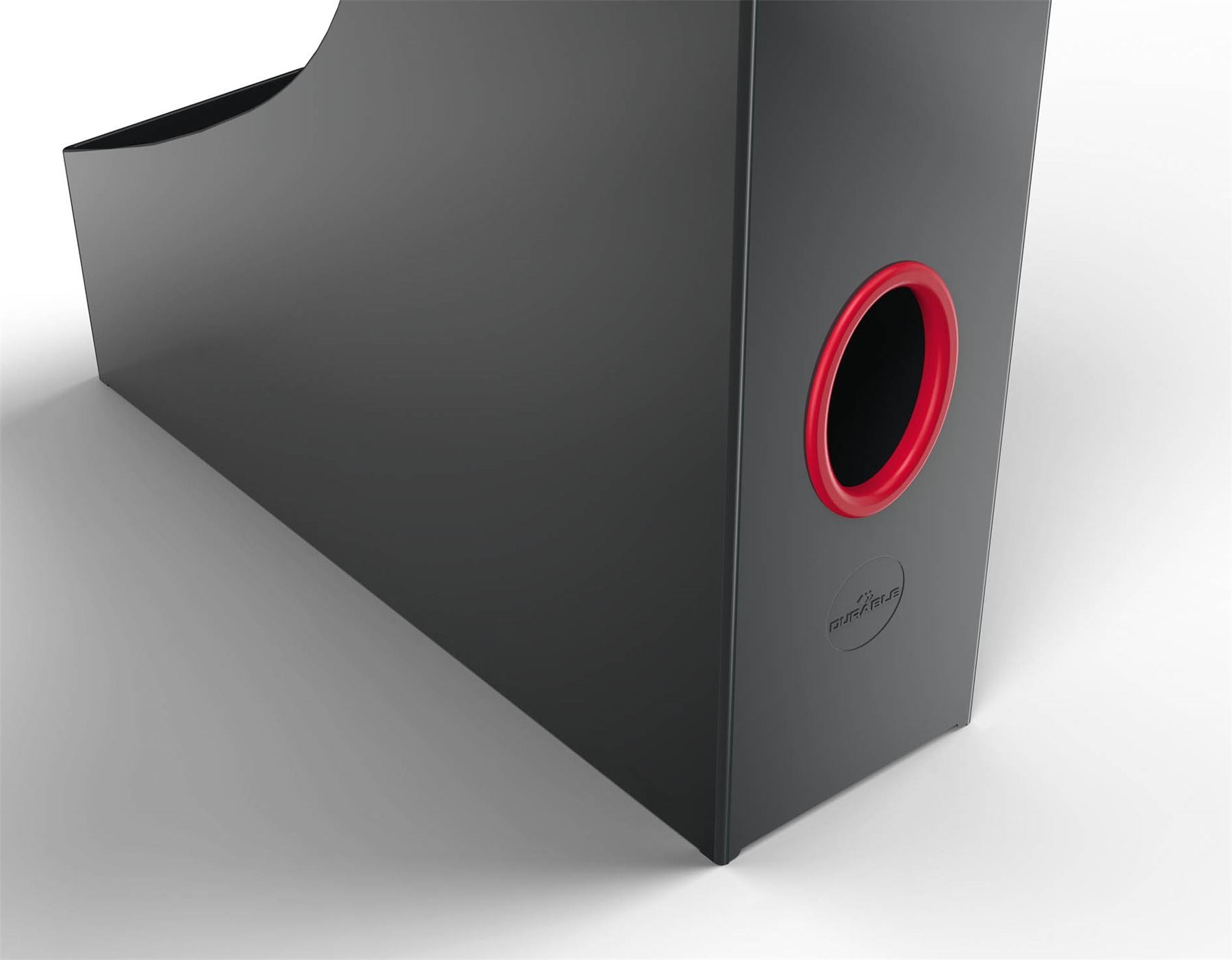 Durable VARICOLOR Magazine Rack Document Desk File Organizer | 5 Pack | Letter Size