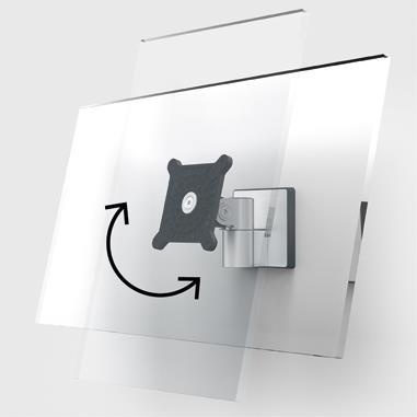 Durable Monitor Mount PRO for 1 Screen | Wall Mounted Attachment